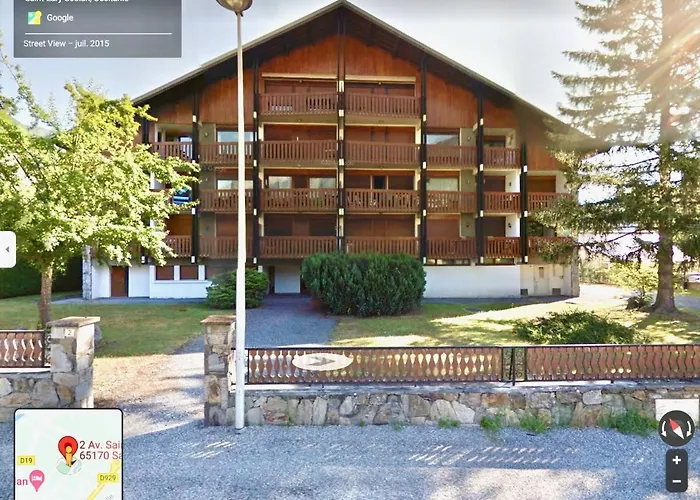 T2 Centre Village - Proximite Telecabine - Vue Montagne Plein Sud - Terrasse Couverte - Balcon - Chambre 1 Lit Double En 160 - Salon 1 Canape Convertible En 140 - Cuisine Separee